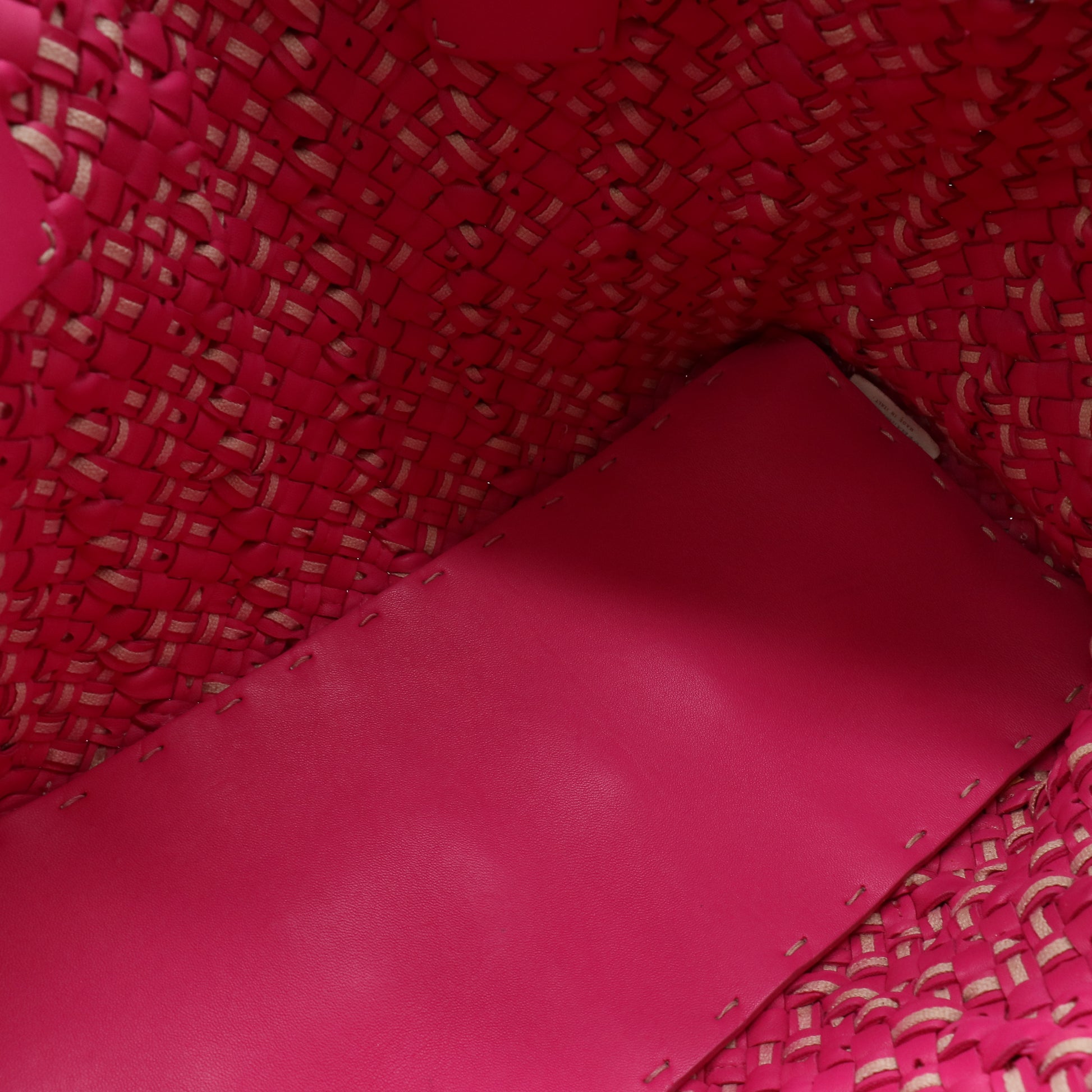 Bottega Veneta Empire Tote Intrecciato Nappa and Fabric Medium twins LDJ4995