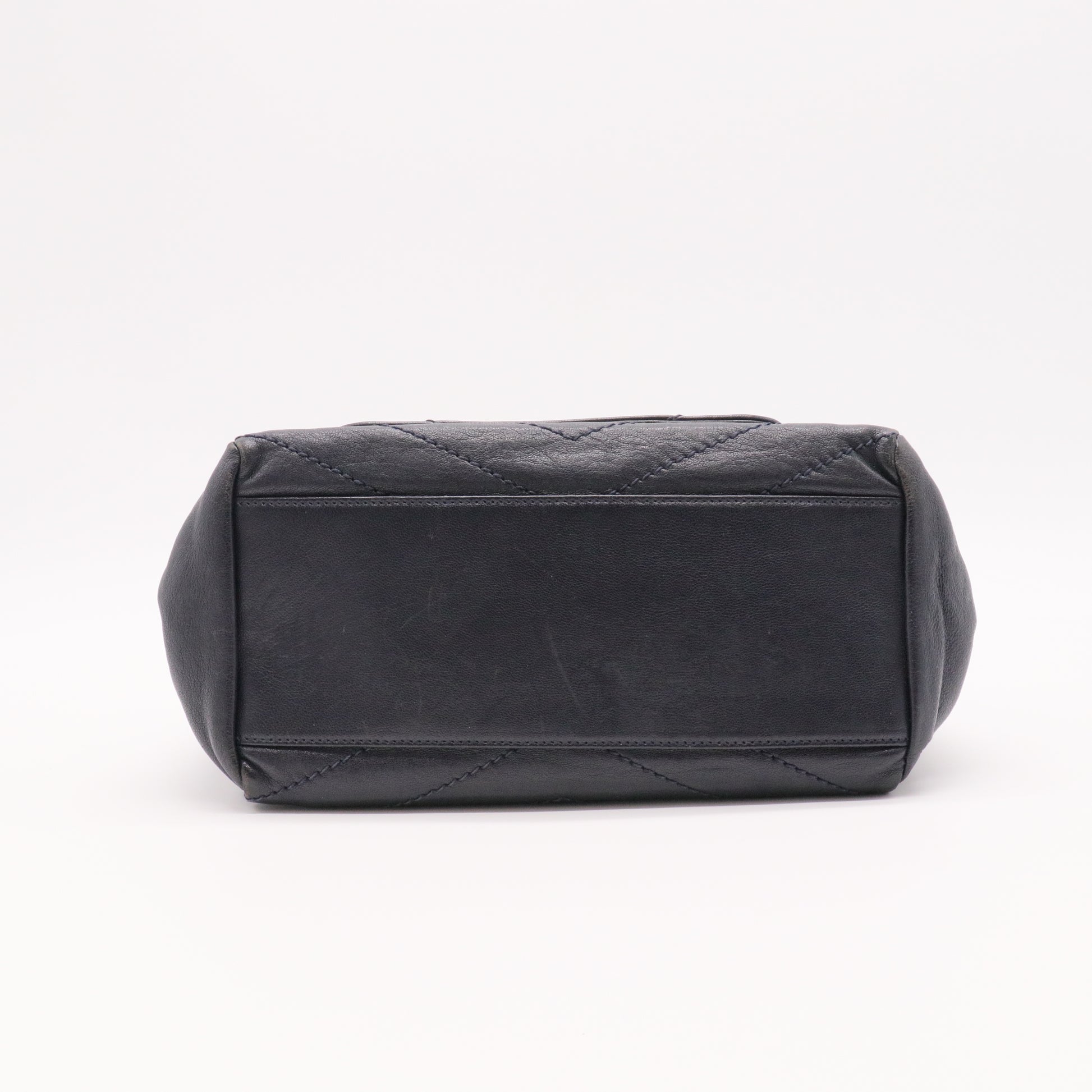 Nolita Satchel Matelasse Chevron Leather Small Twins
