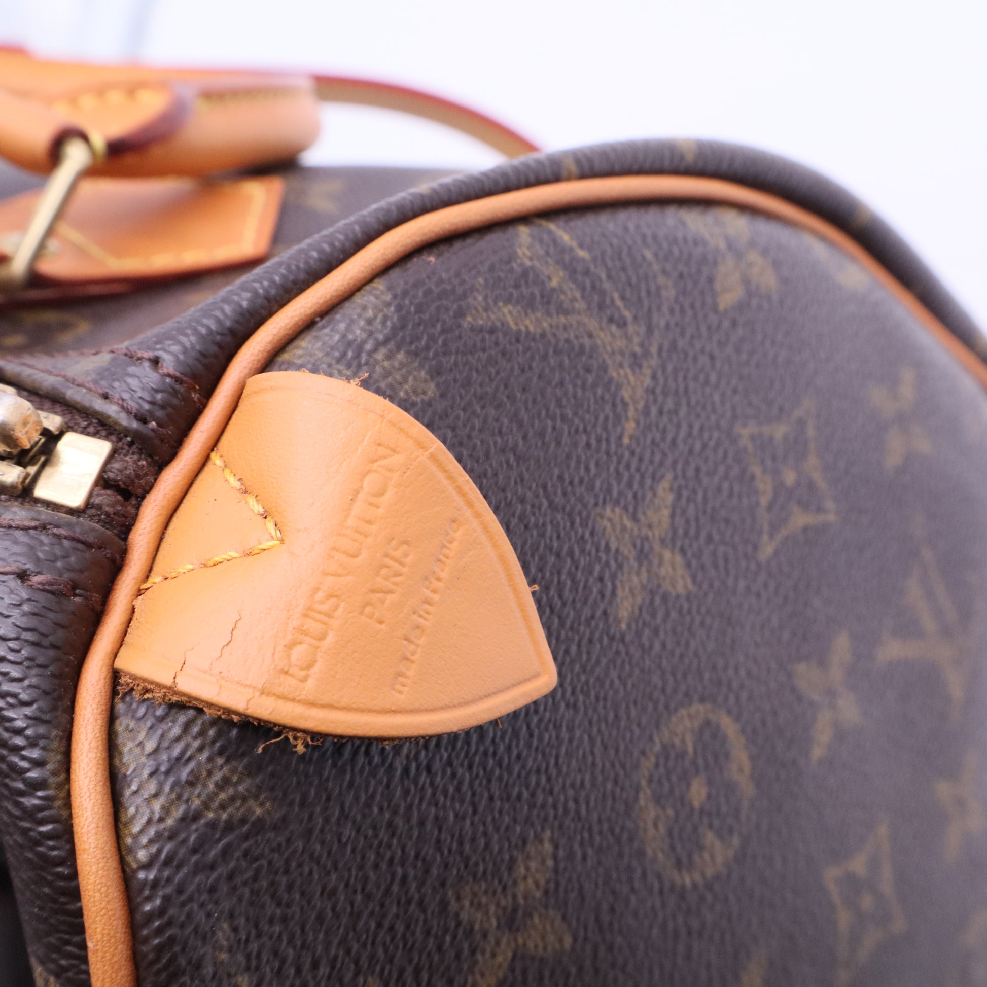 Louis Vuitton Speedy 30 Handbag b10093 twins