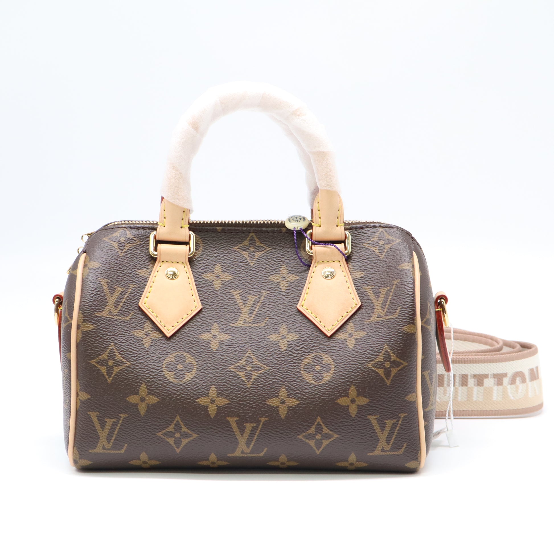 Louis Vuitton Speedy Bandouliere Bag Monogram Canvas 20 twins LDJ4337