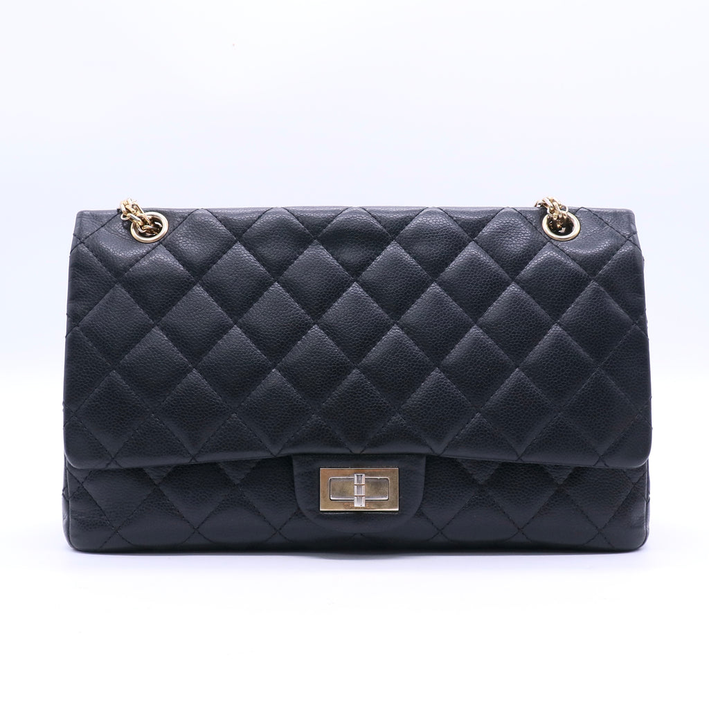 Reissue 2.55 Handbag Quilted Aged Calfskin 227 Twins LDJ3659