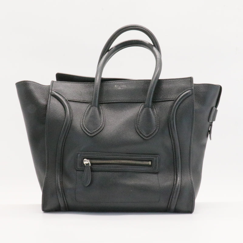 Luggage Handbag Grainy Leather