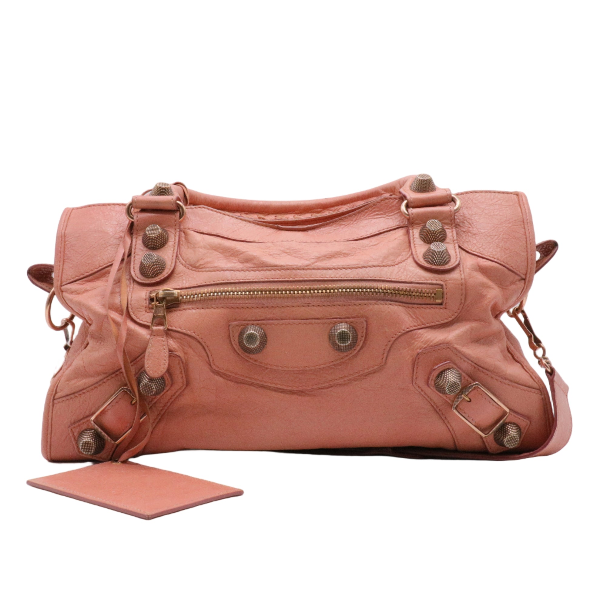 Agneau Giant 21 Silver Hardware City Vieux Rose twins