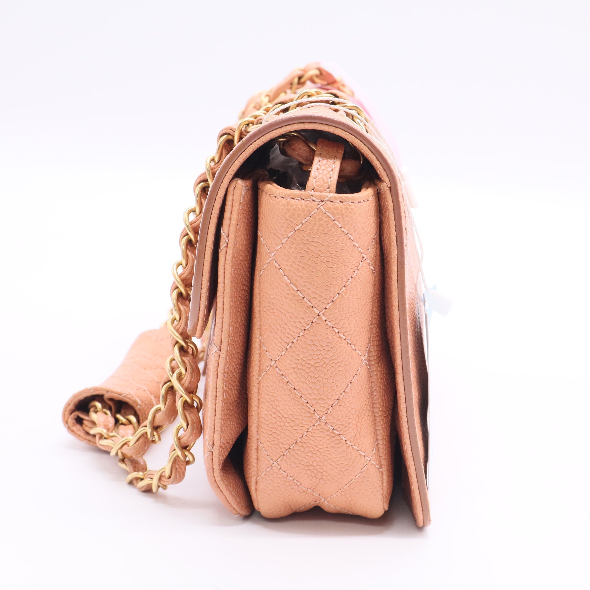Quilted Caviar 2.55 Reissue Single Flap Bag Twins LDJ3017