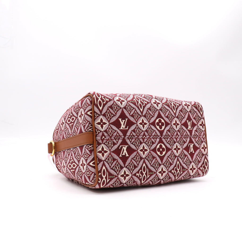 Speedy Bandouliere Bag Limited Edition Since 1854 Monogram Jacquard 25 twins LDJ4993