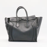 Luggage Handbag Grainy Leather