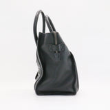 Luggage Handbag Grainy Leather