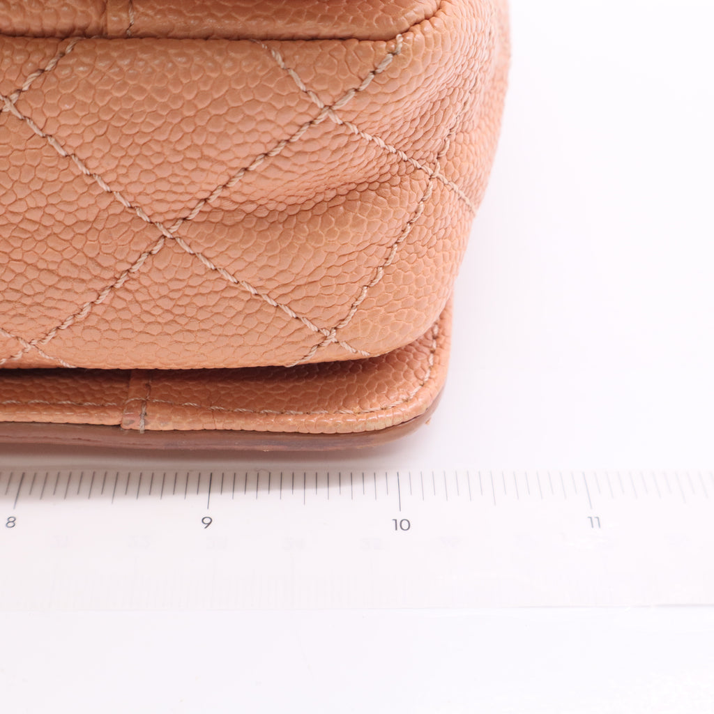 Quilted Caviar 2.55 Reissue Single Flap Bag Twins LDJ3017