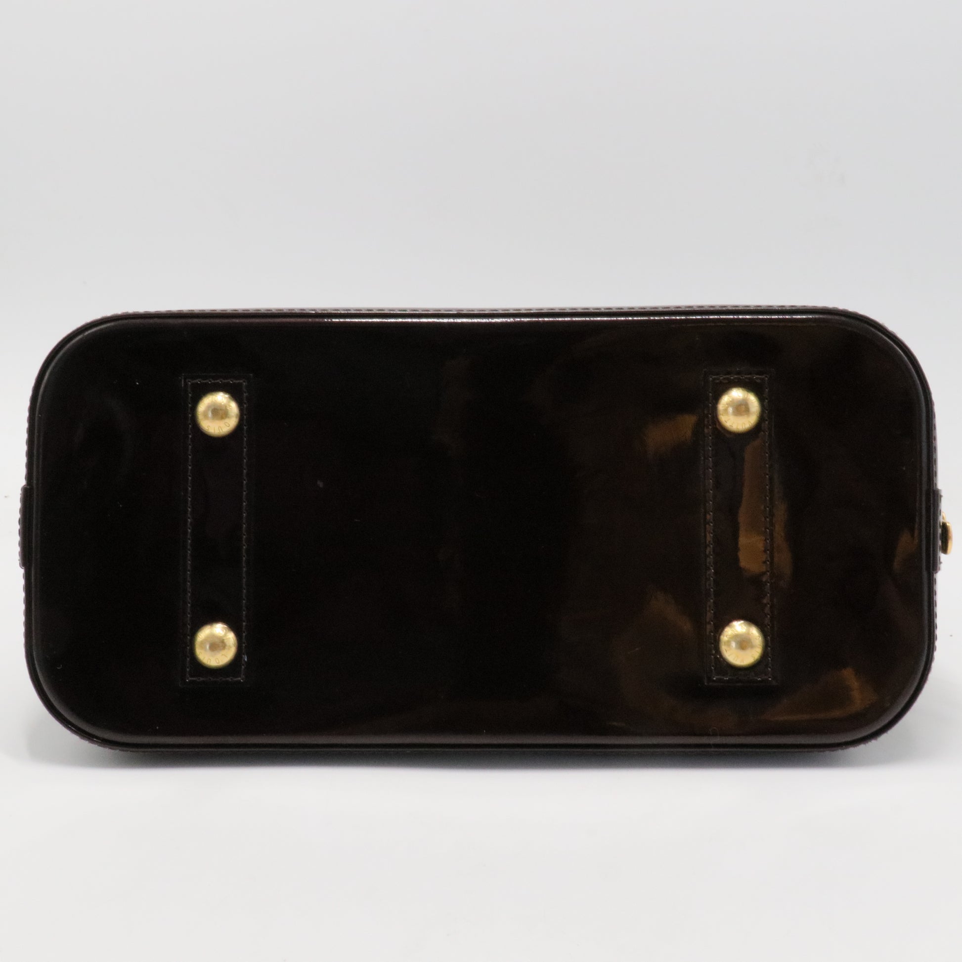 Alma Handbag Monogram Vernis PM