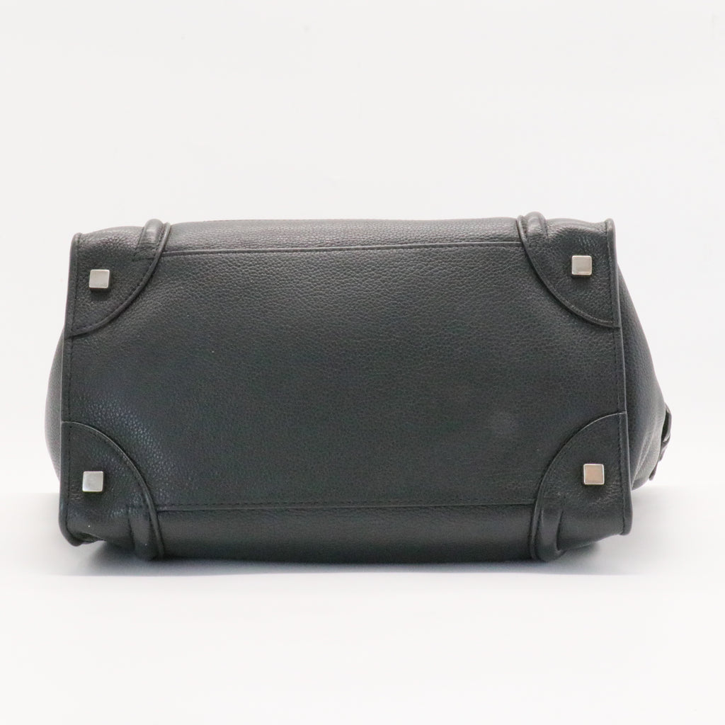 Luggage Handbag Grainy Leather