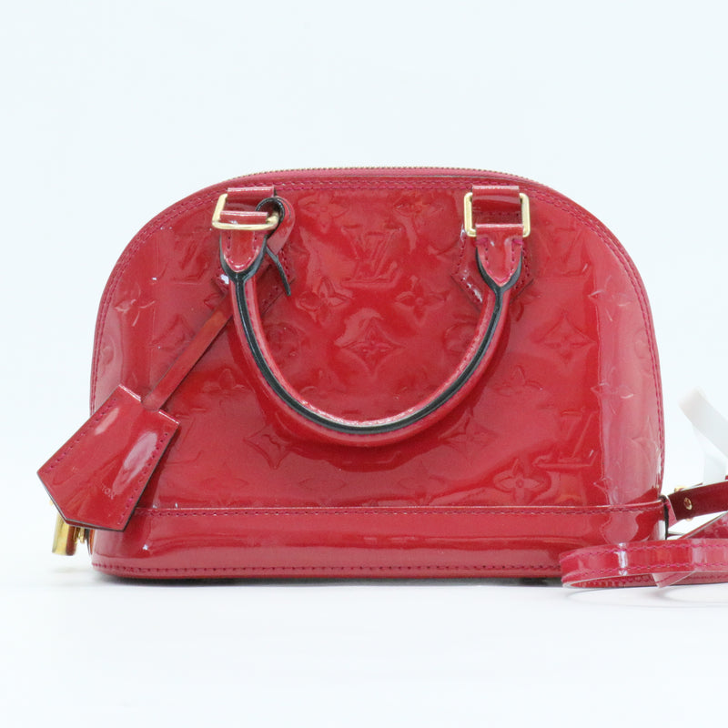 Alma Handbag Monogram Vernis BB