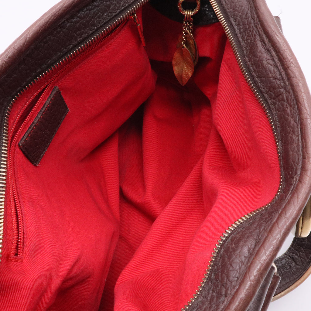 Dolce & Gabbana Leather brown Top Handle Bag twins