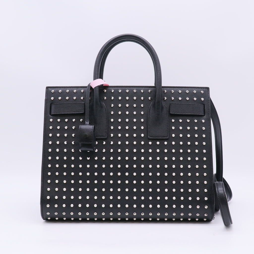 Sac de Jour Bag Studded Leather Tote twins LDJ5648