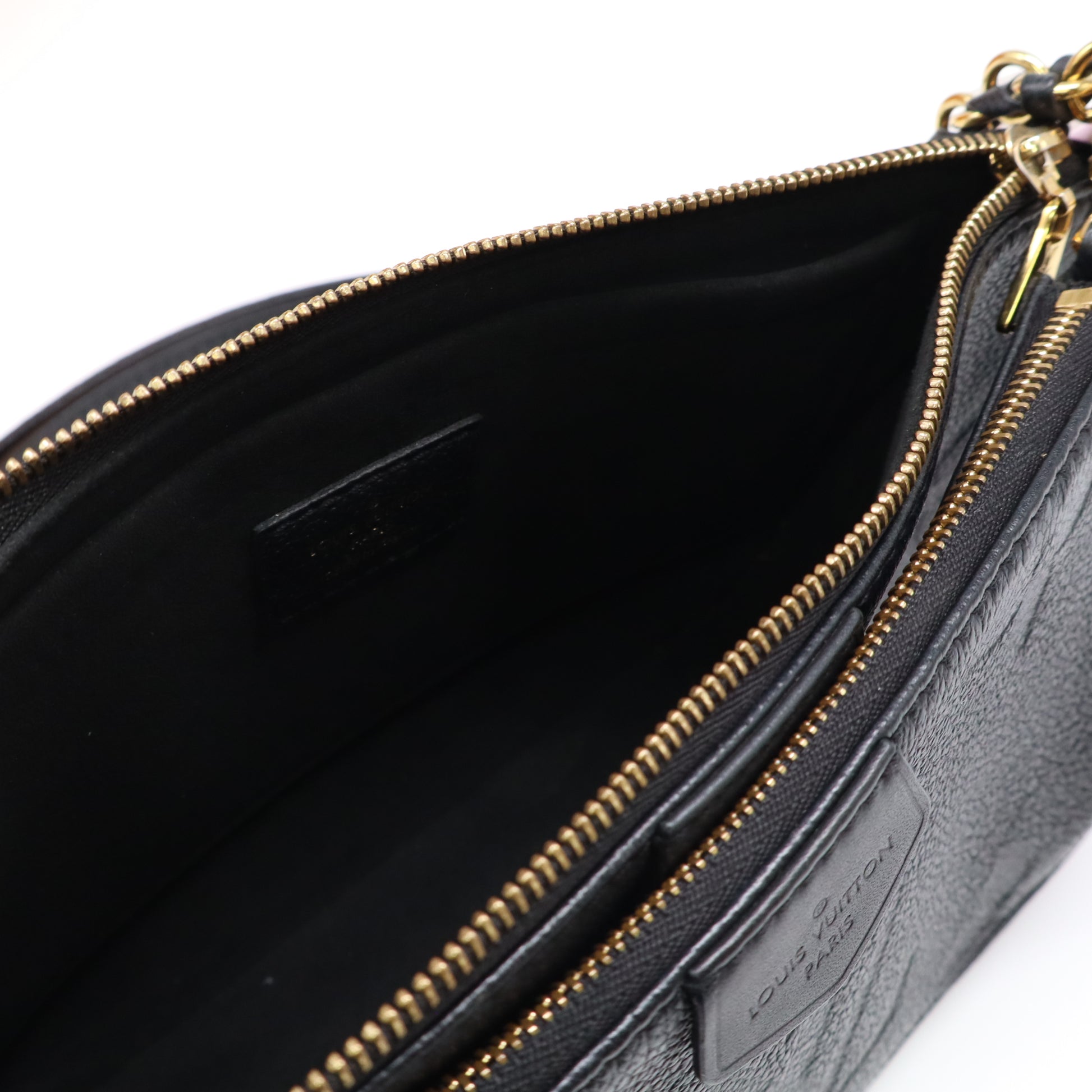 Louis Vuitton Empreinte Monogram Giant Multi Pochette Accessories Black Twins LDJ4322