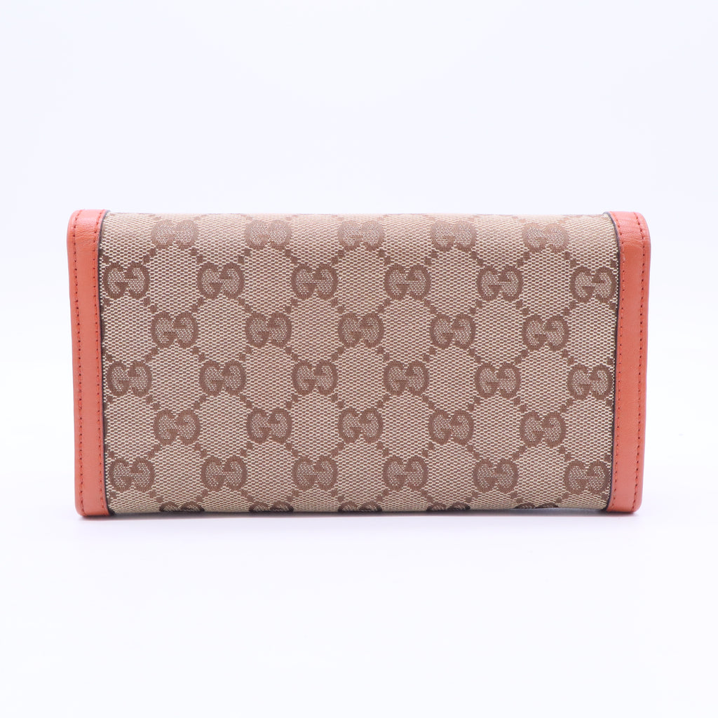 Interlocking G GG Canvas Long Wallet W20348