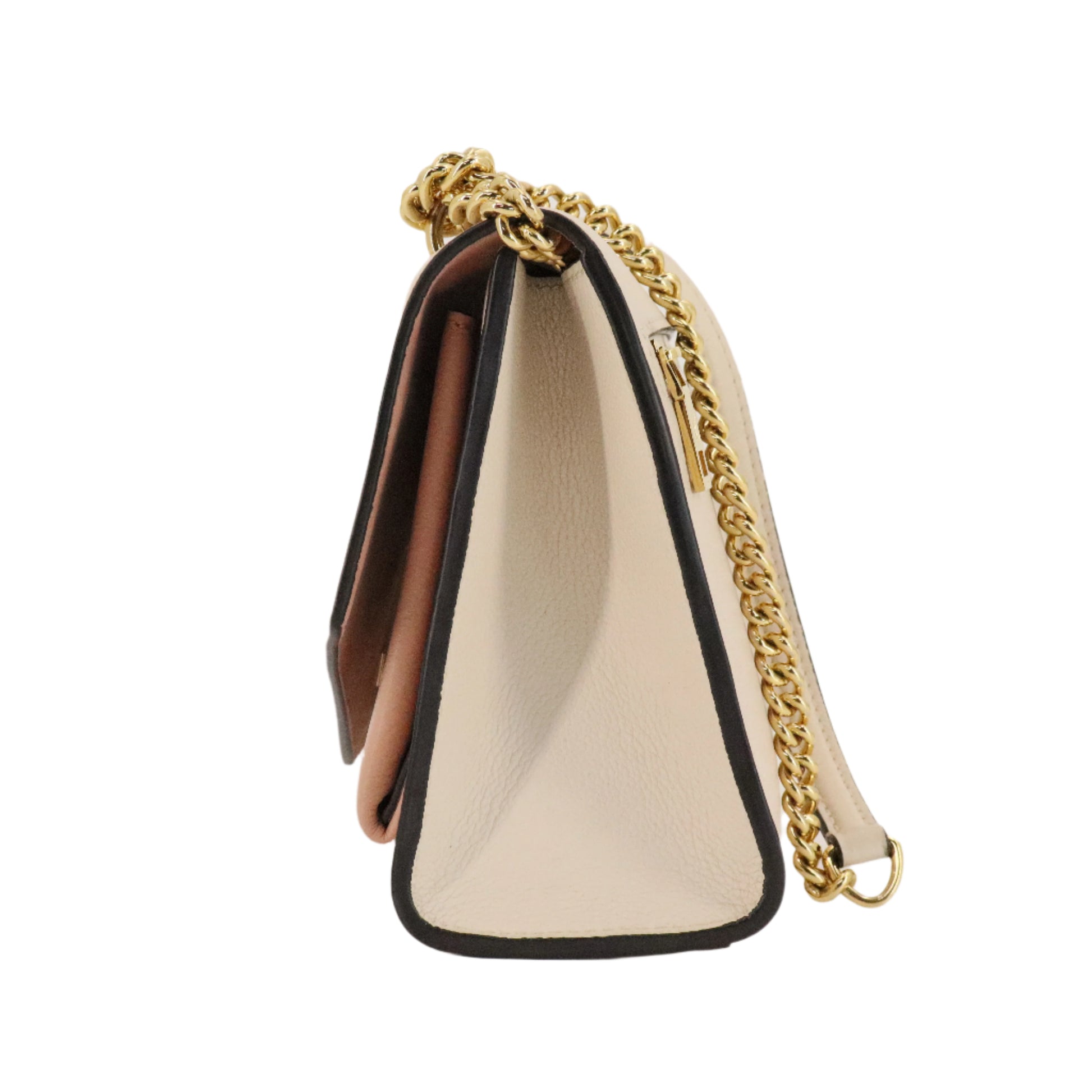 Mylockme BB  Rose Silk Quartz Calla Pebbled Leather Bag twins