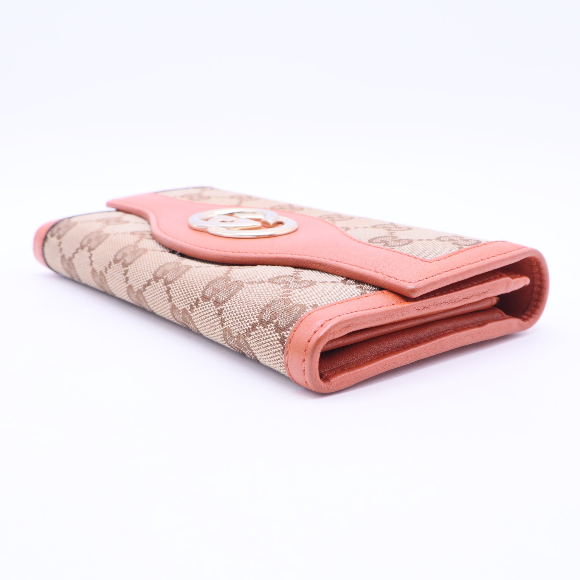 Interlocking G GG Canvas Long Wallet W20348