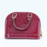 Alma Handbag Monogram Vernis BB