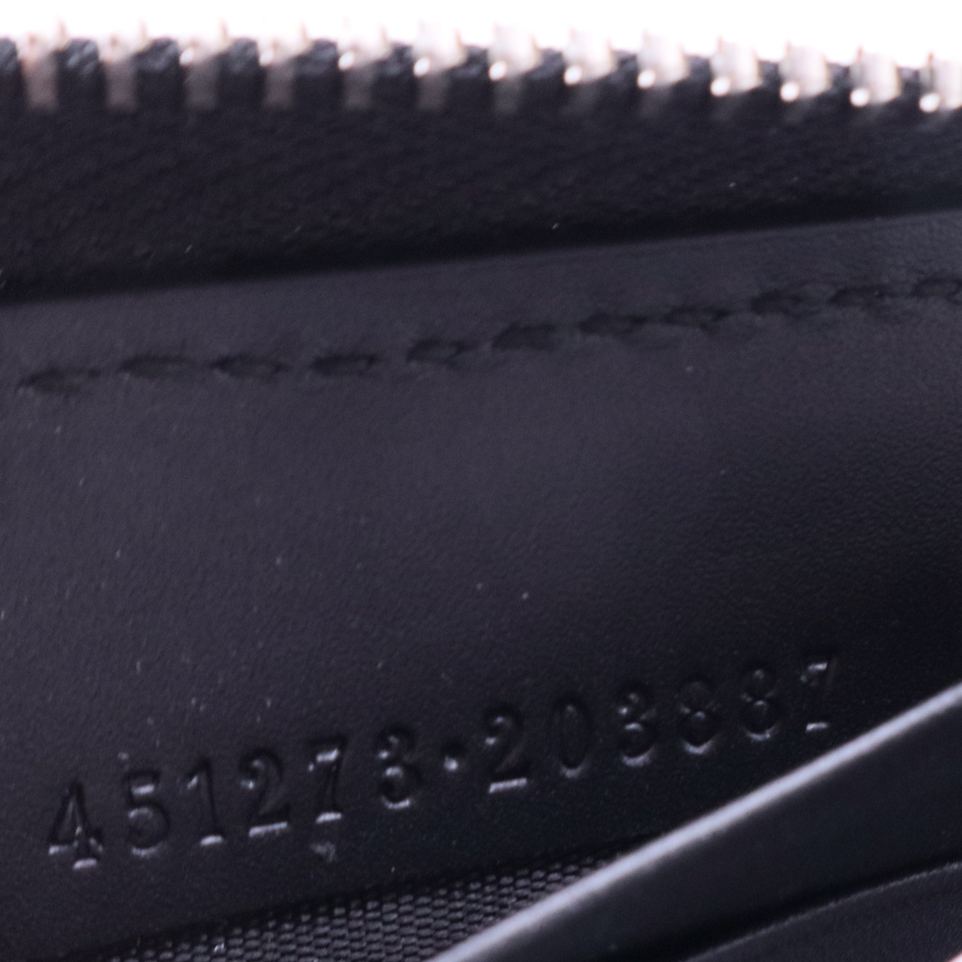 Zip Around Wallet Printed GG Coated Canvas W20345