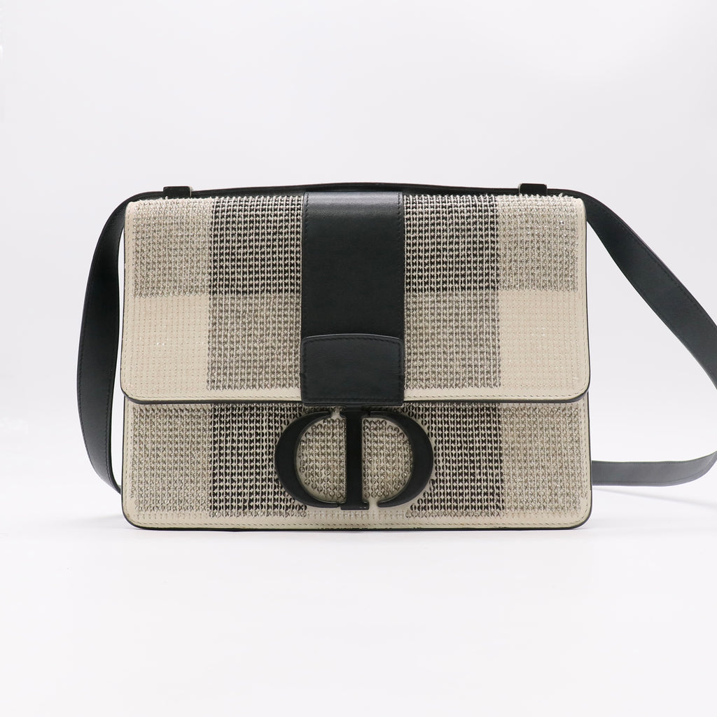 Christian Dior Embellished 30 Montaigne Flap Bag  twins LDJ4992