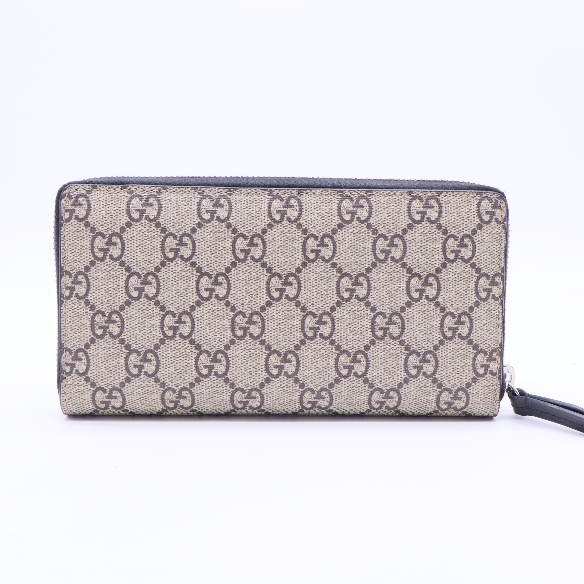 Zip Around Wallet Printed GG Coated Canvas W20345