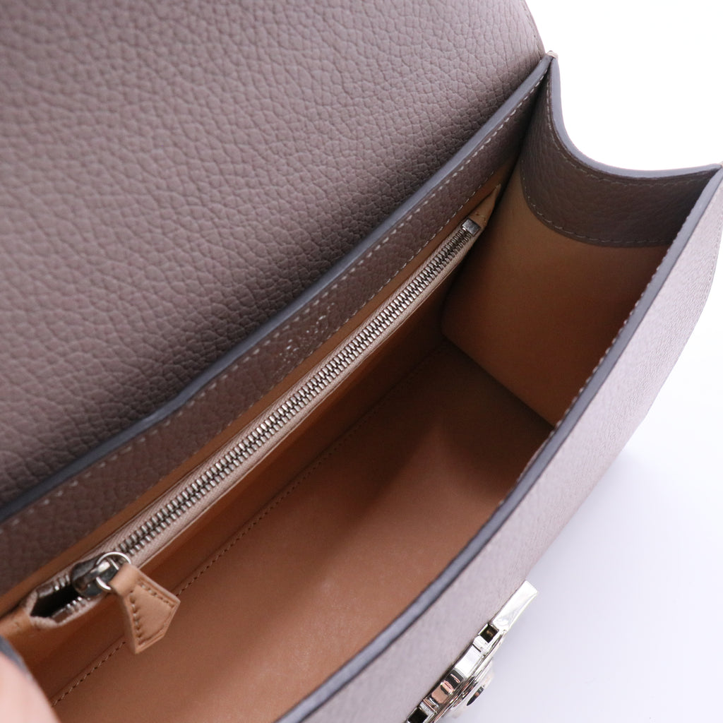 Moynat Taurillon Blush Rejane PM Pink Twins LDJ3674