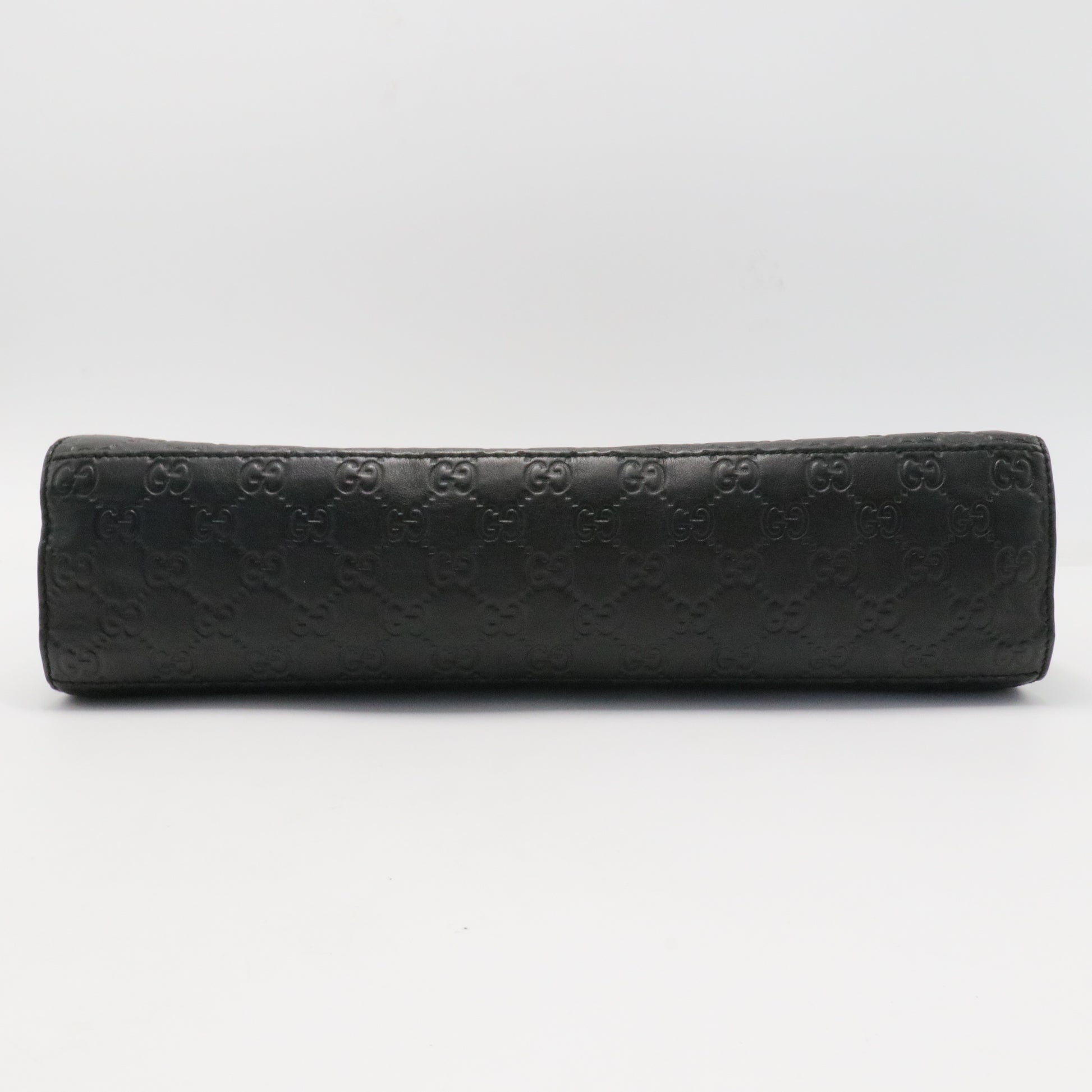 Emily Chain Flap Bag Guccissima Leather