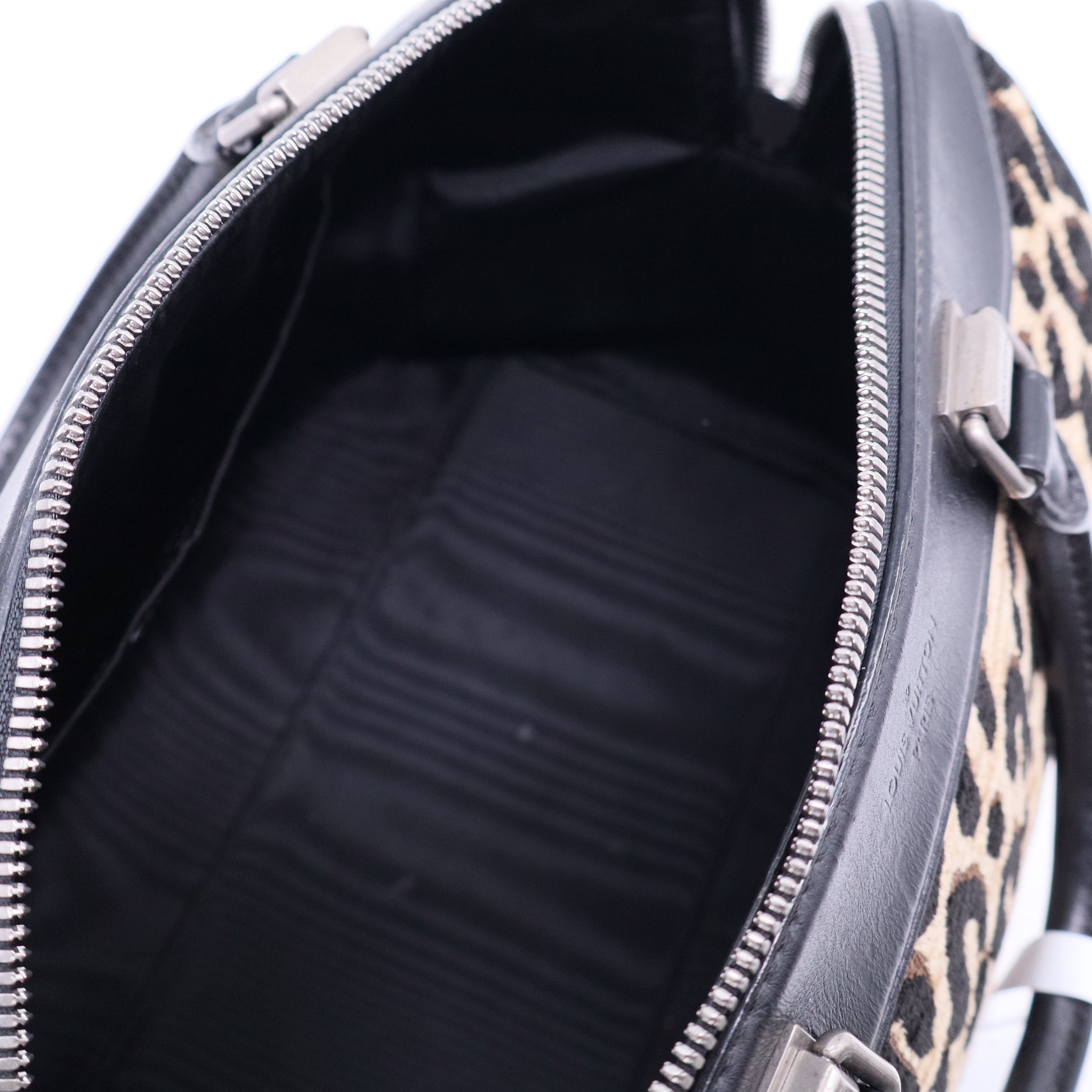 Speedy Handbag Limited Edition Stephen Sprouse Leopard Chenille Twins B20243