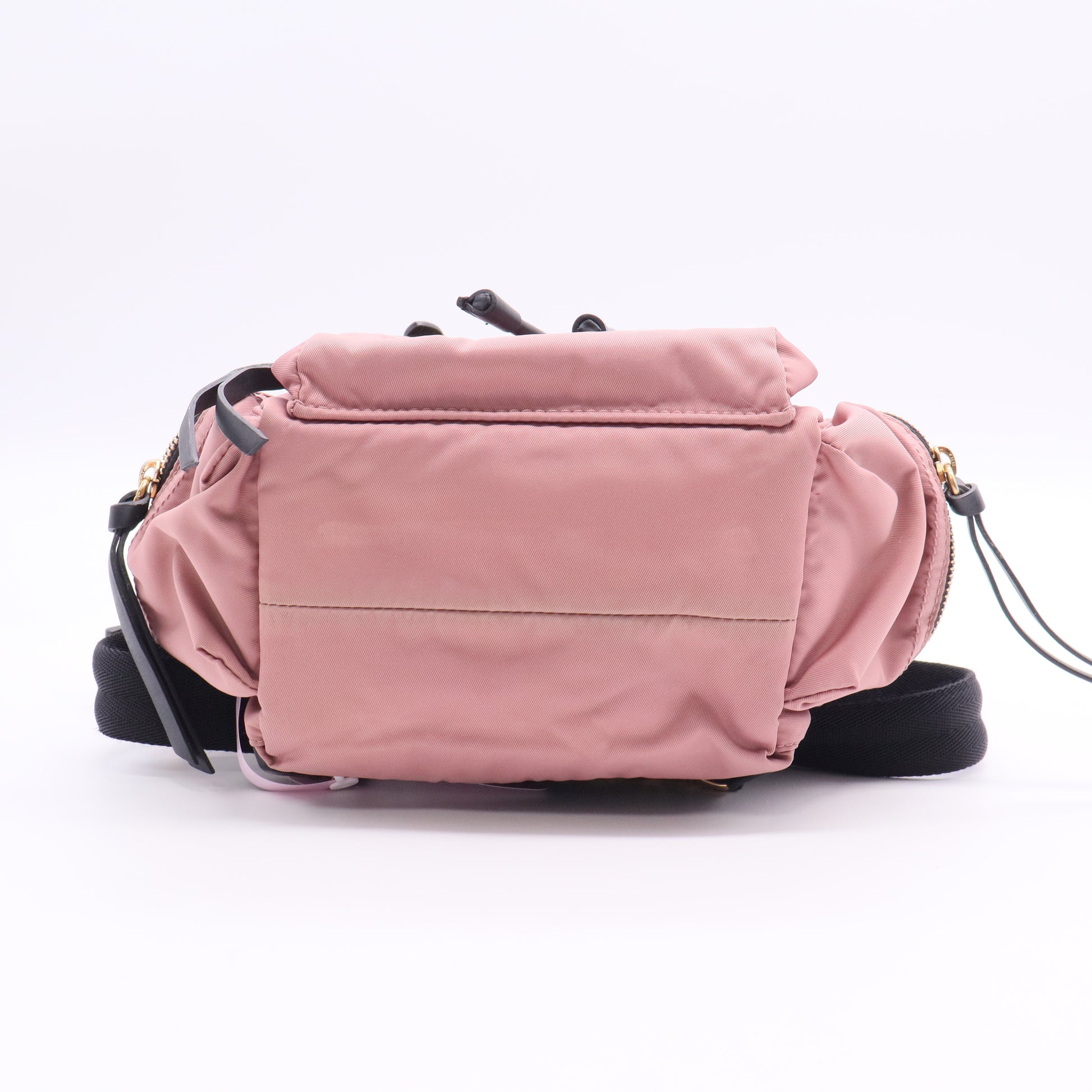 Mauve Nylon Medium Rucksack Backpack Twins LDJ3030