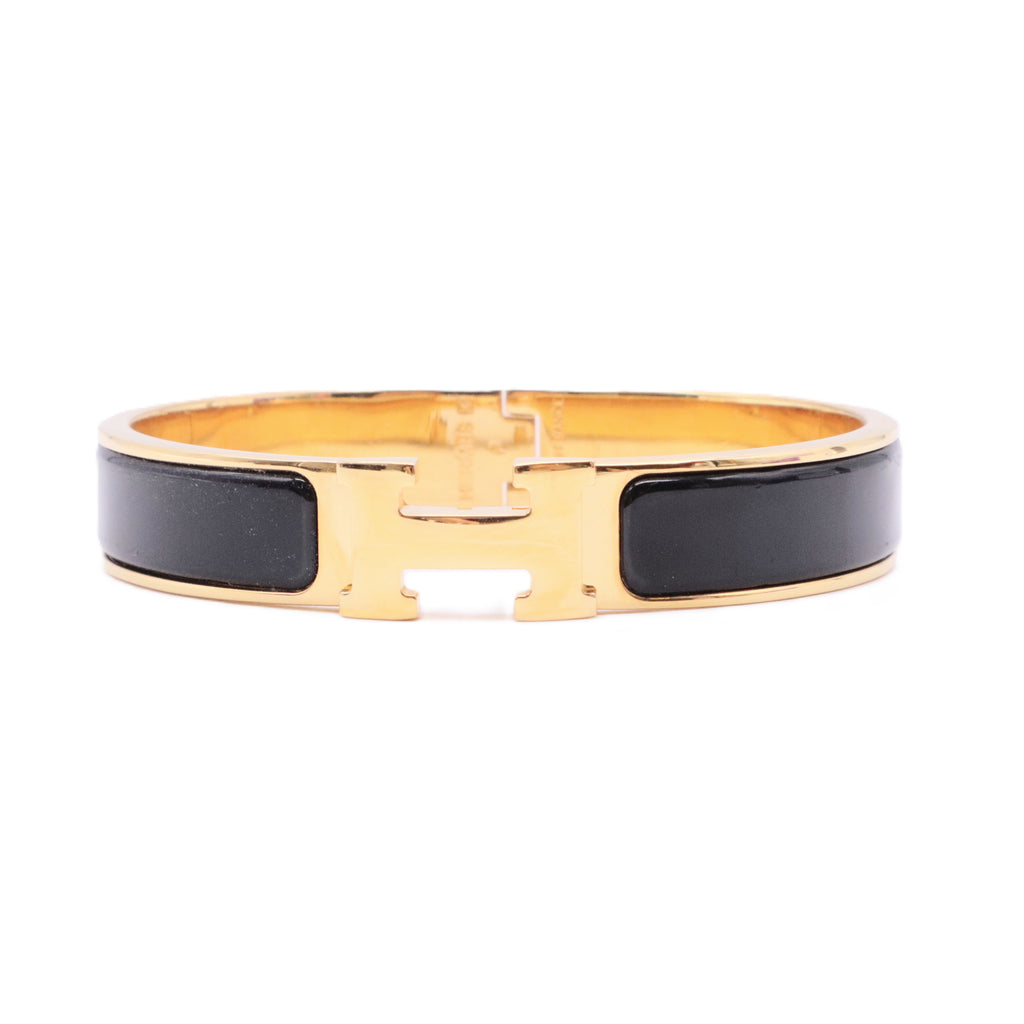 Enamel Clic H Bangle Bracelet