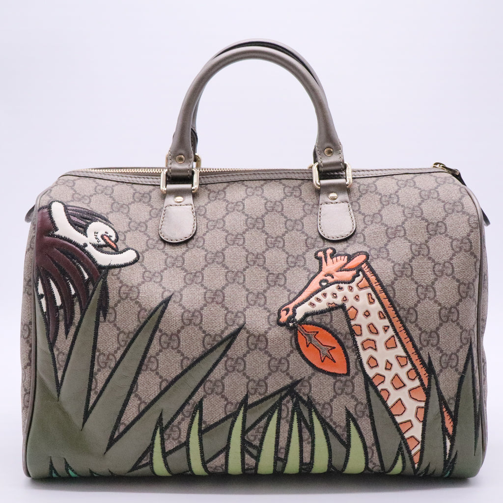 GG Plus Monogram Unicef Snowman in Africa Medium Joy Boston