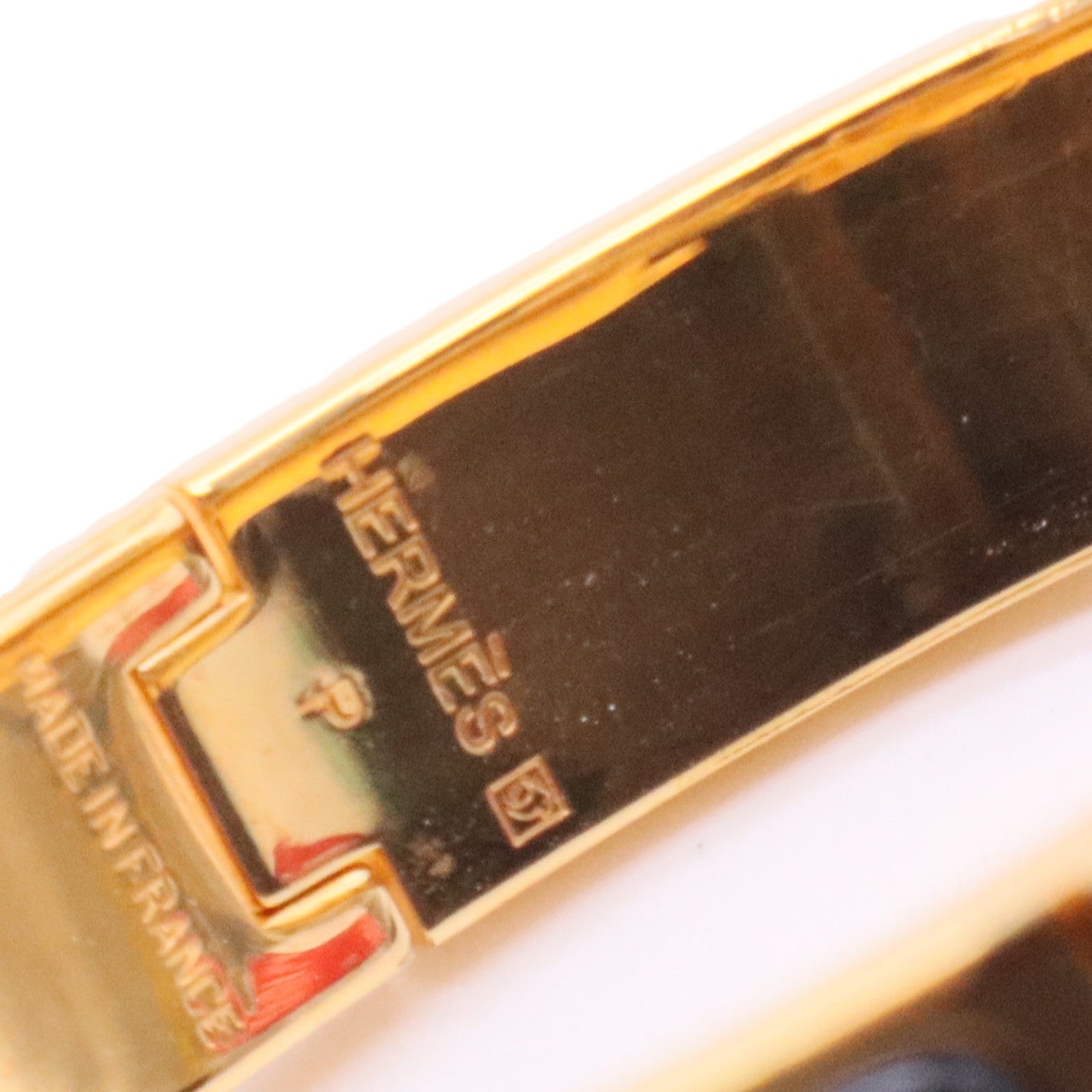 Enamel Clic H Bangle Bracelet