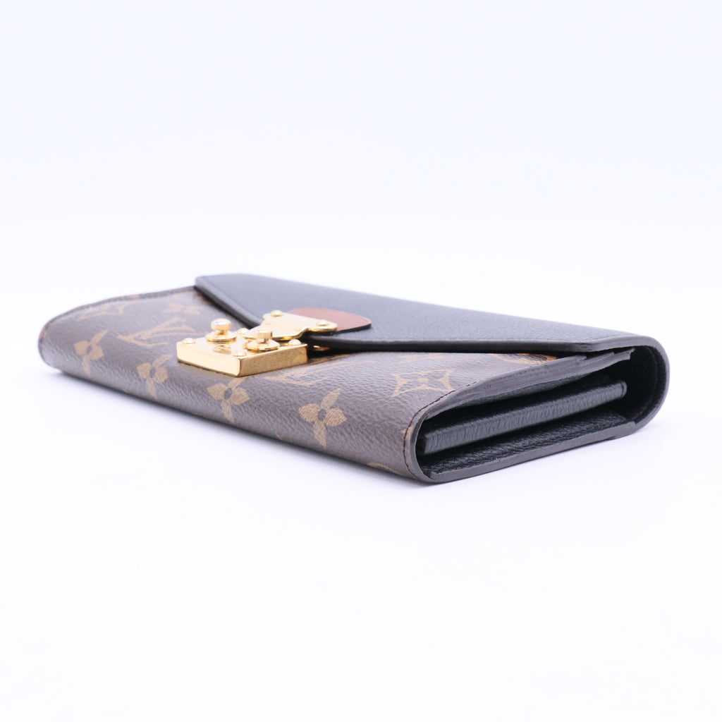 Pallas Wallet Monogram Canvas and Calfskin