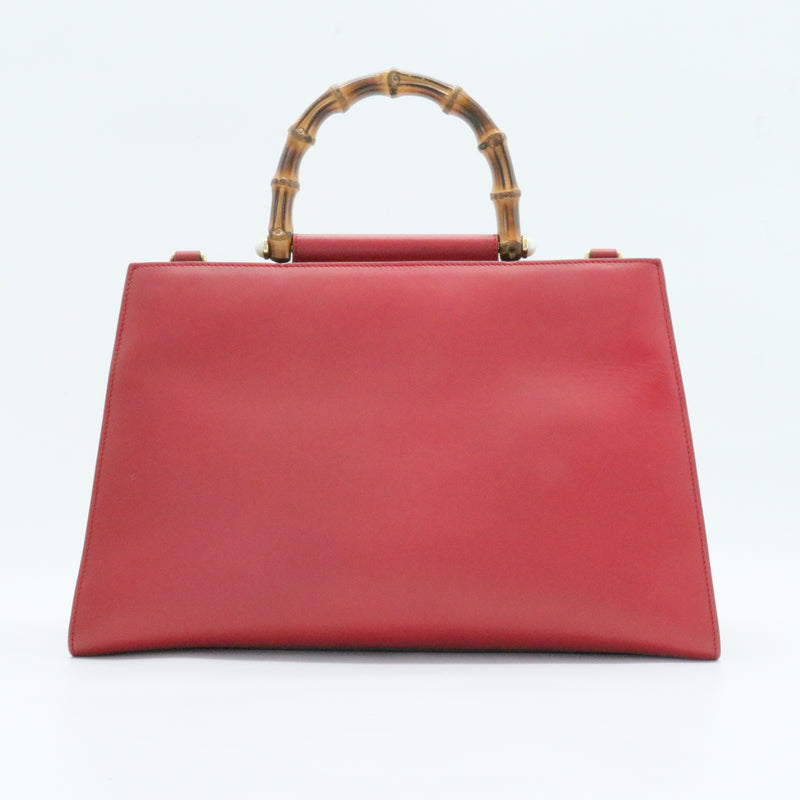 Nymphaea Top Handle Bag Leather Small