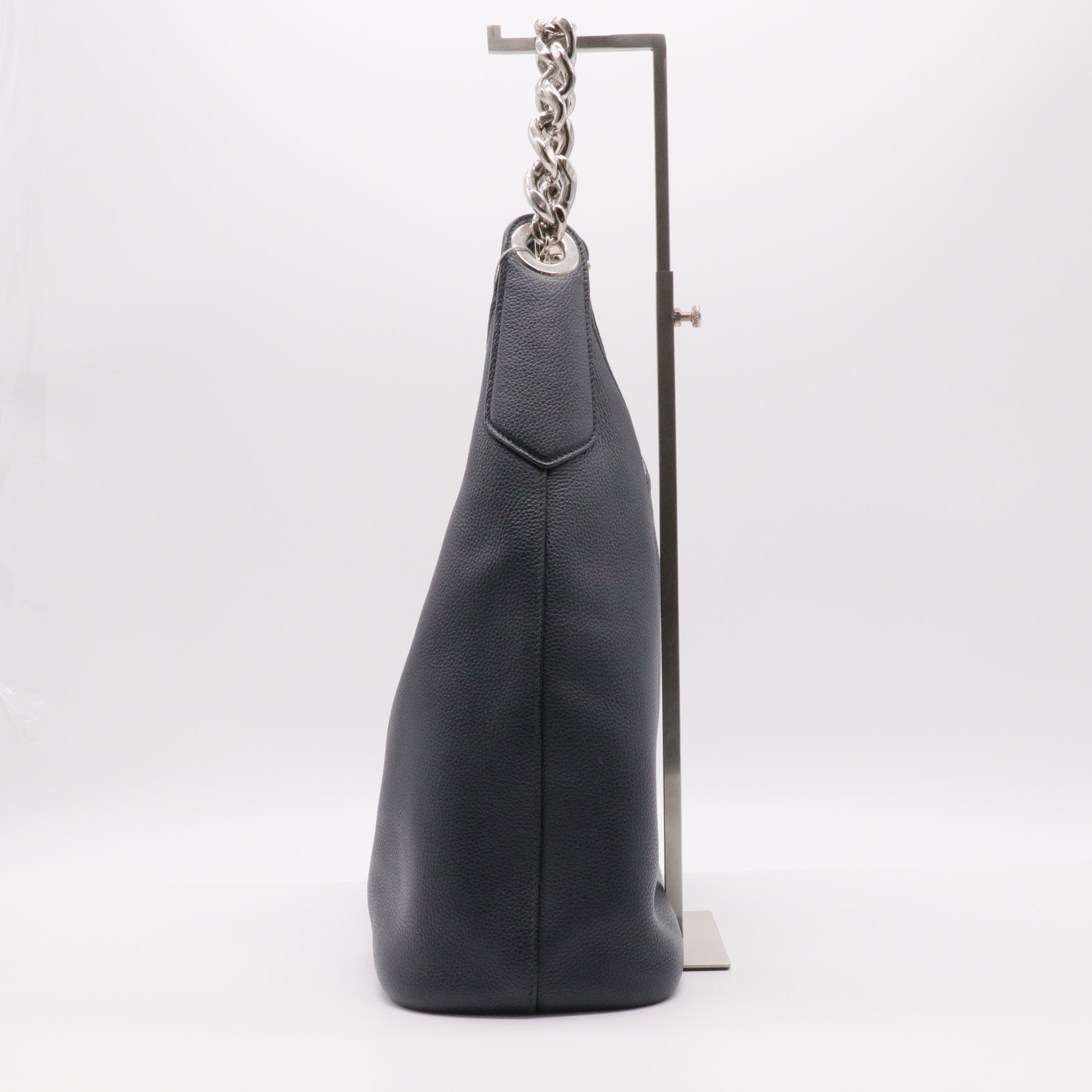 Vitello Daino Chain Hobo Nero Black twins
