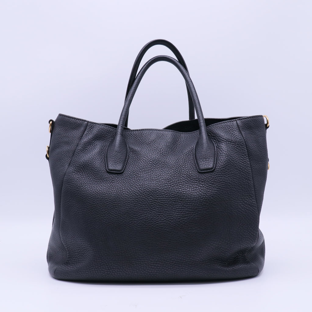 Prada Vitello Daino Shoulder Tote Bag B22113