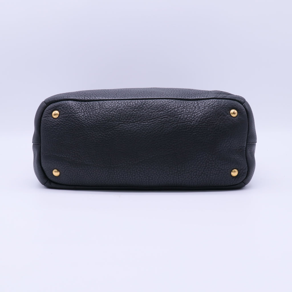 Prada Vitello Daino Shoulder Tote Bag B22113