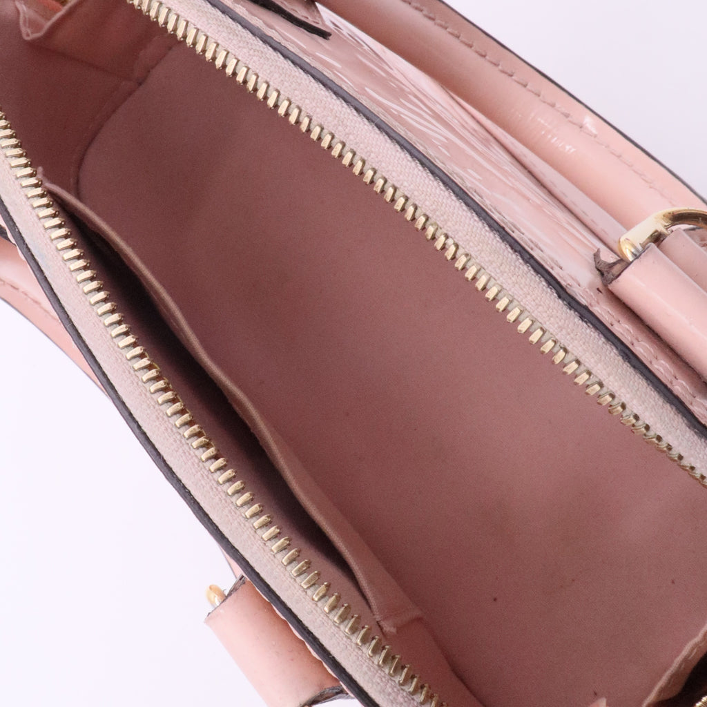 Alma Handbag Monogram Vernis BB