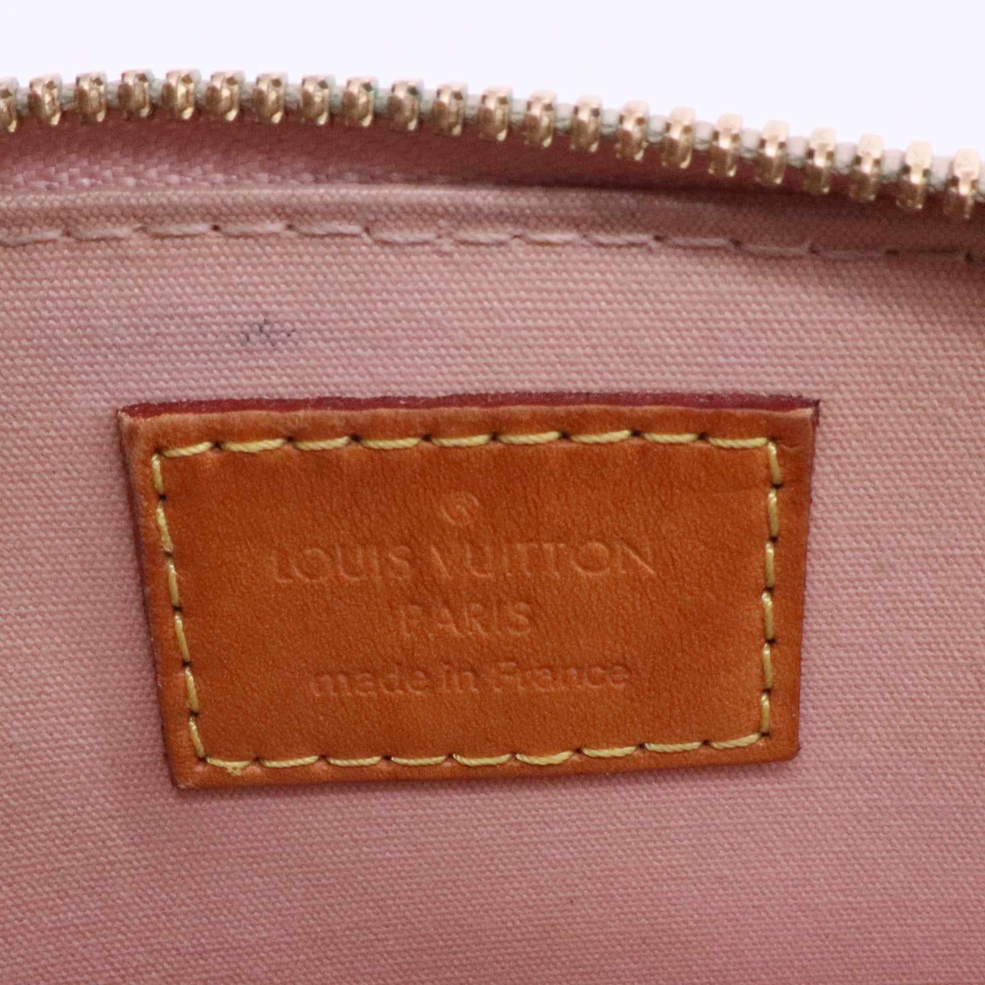 Alma Handbag Monogram Vernis BB