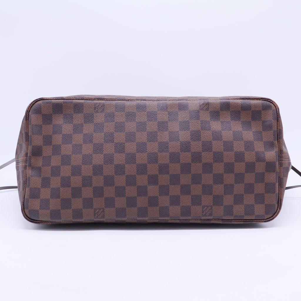 Damier Ebene Canvas Neverfull GM Bag Twins B12418