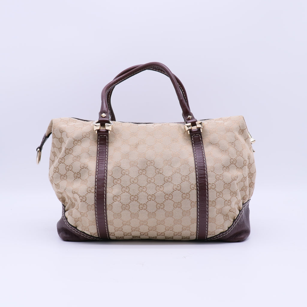 Gucci GG Canvas Sukey Boston Bag B22135