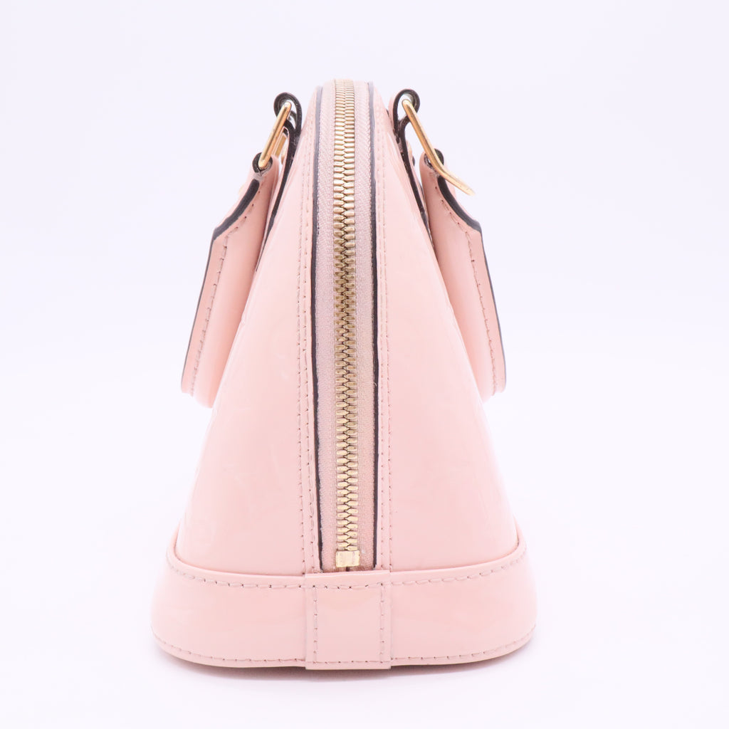 Alma Handbag Monogram Vernis BB