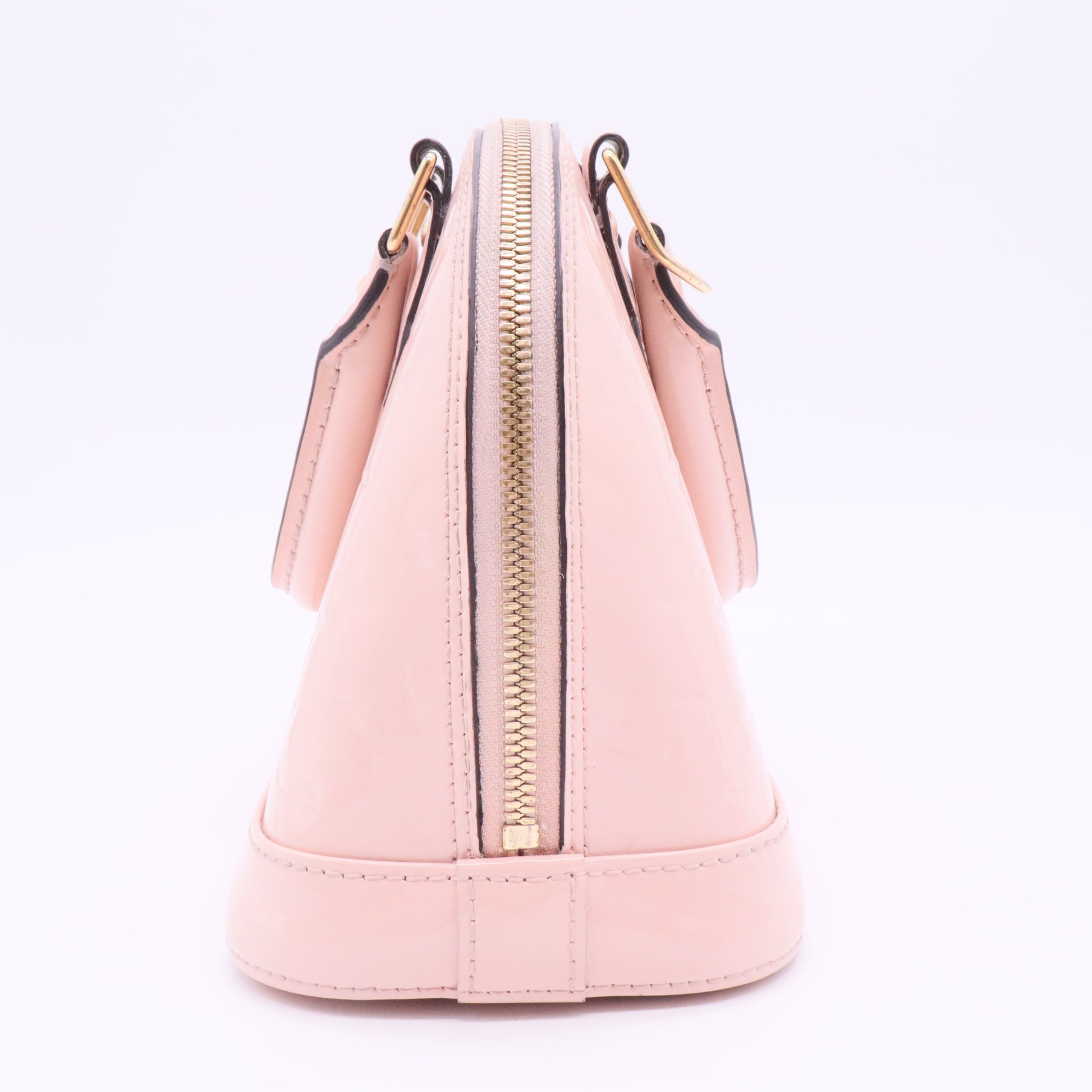 Alma Handbag Monogram Vernis BB