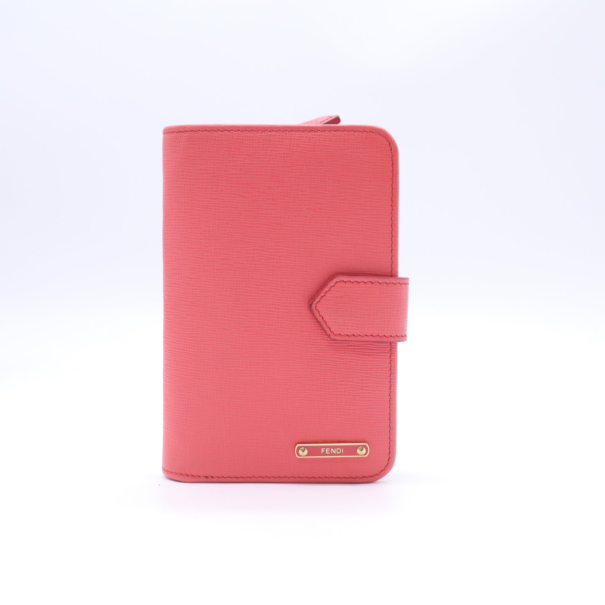 Fendi Pink Compact Wallet W23084