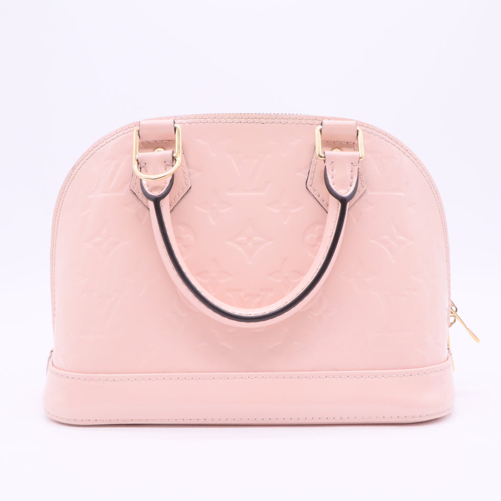 Alma Handbag Monogram Vernis BB