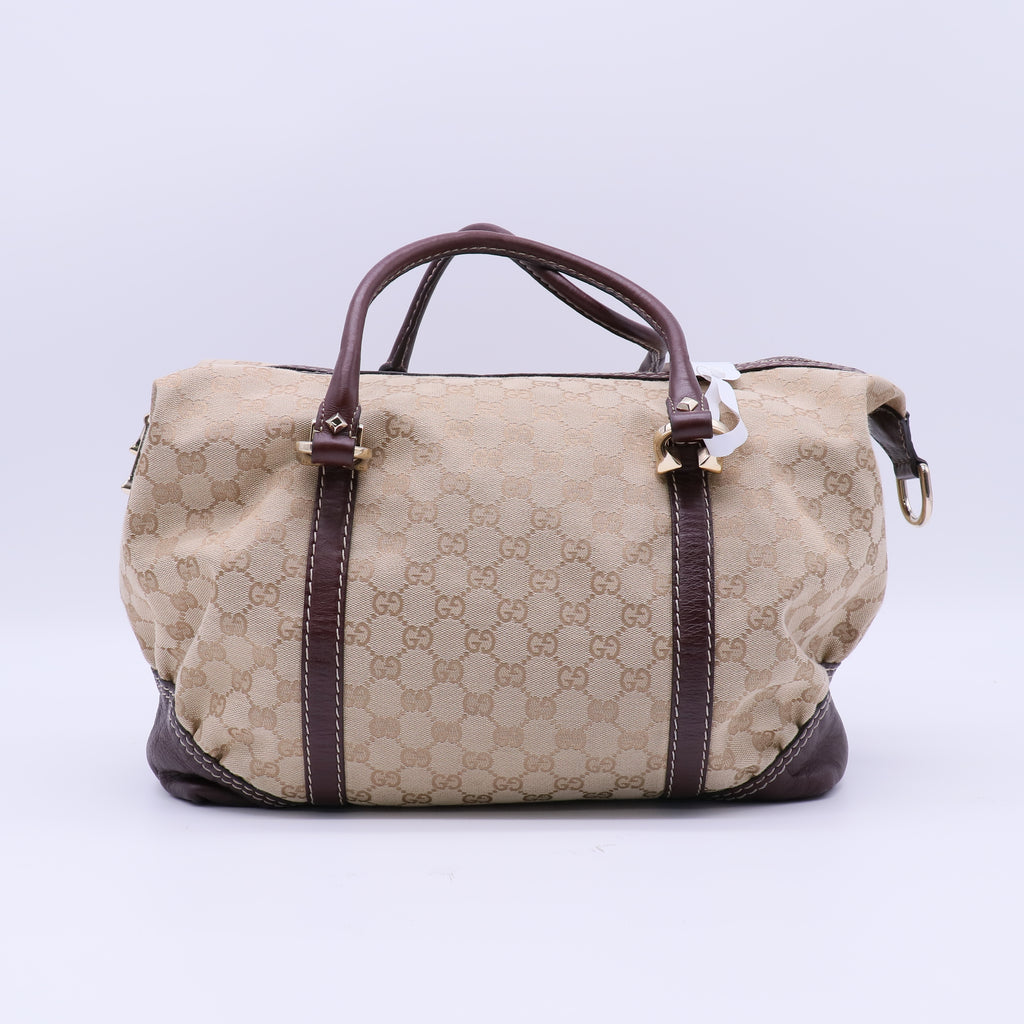 Gucci GG Canvas Sukey Boston Bag B22135
