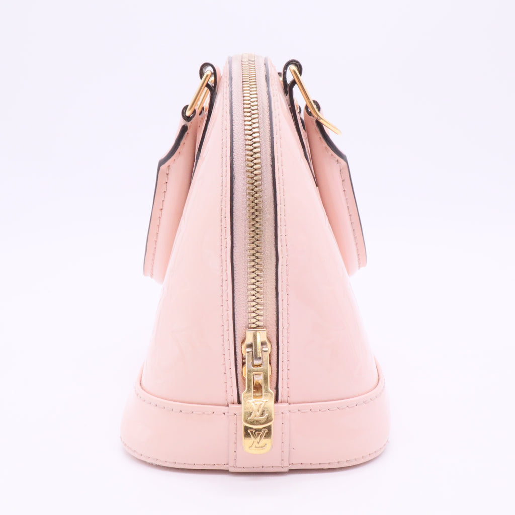 Alma Handbag Monogram Vernis BB