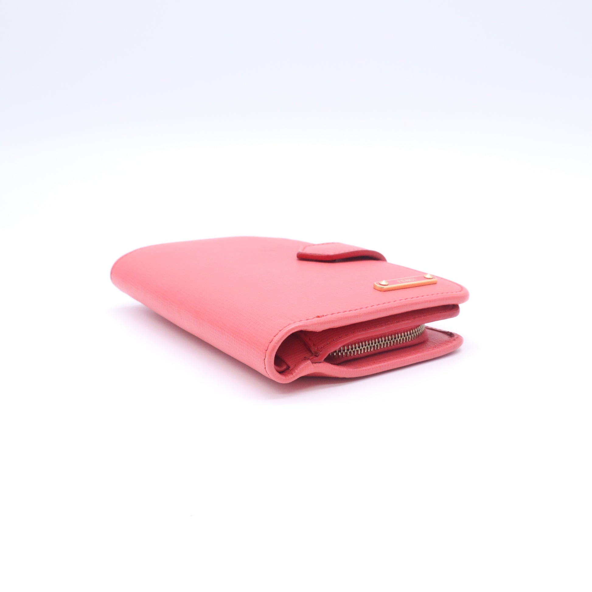 Fendi Pink Compact Wallet W23084