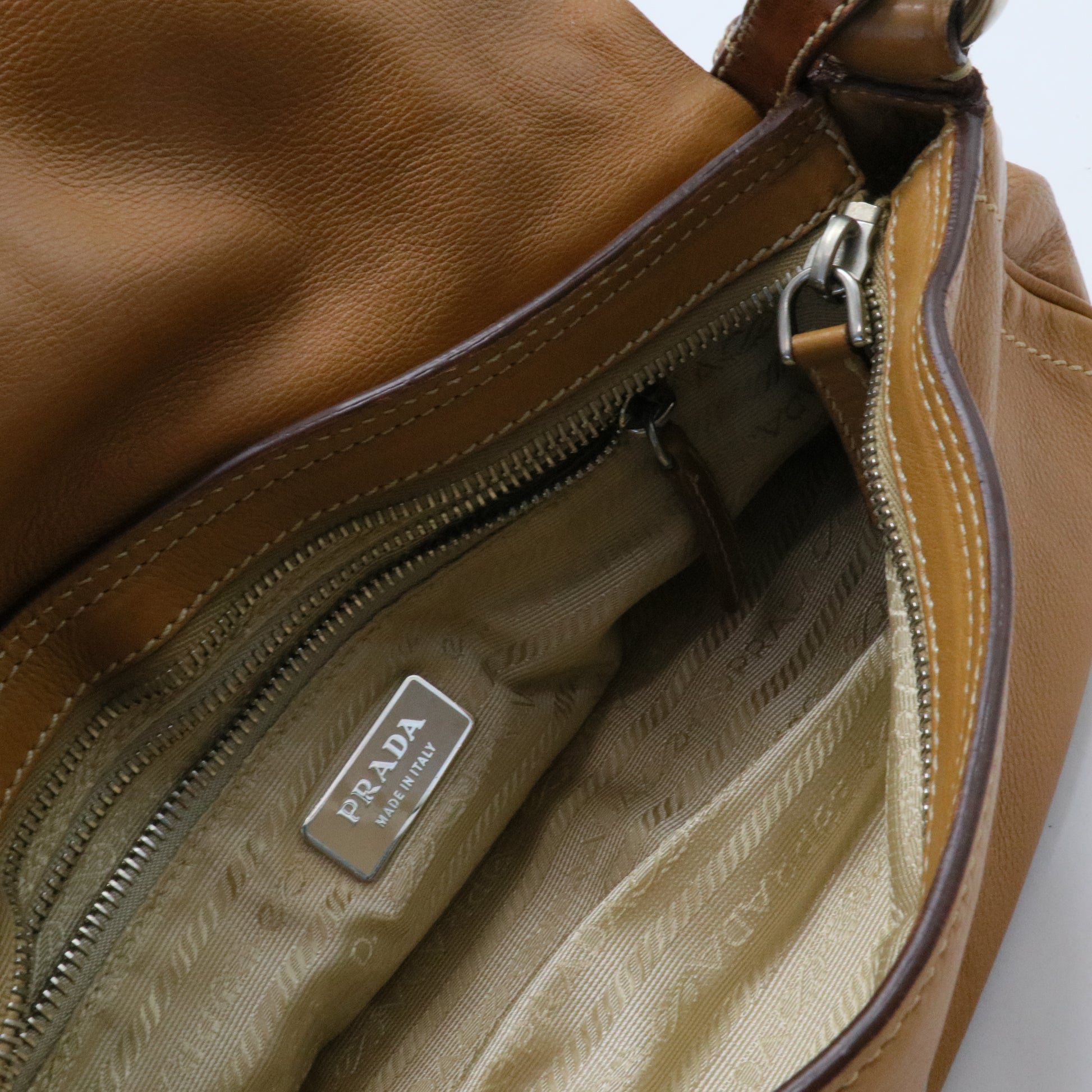 Calf Borchie Shoulder Bag