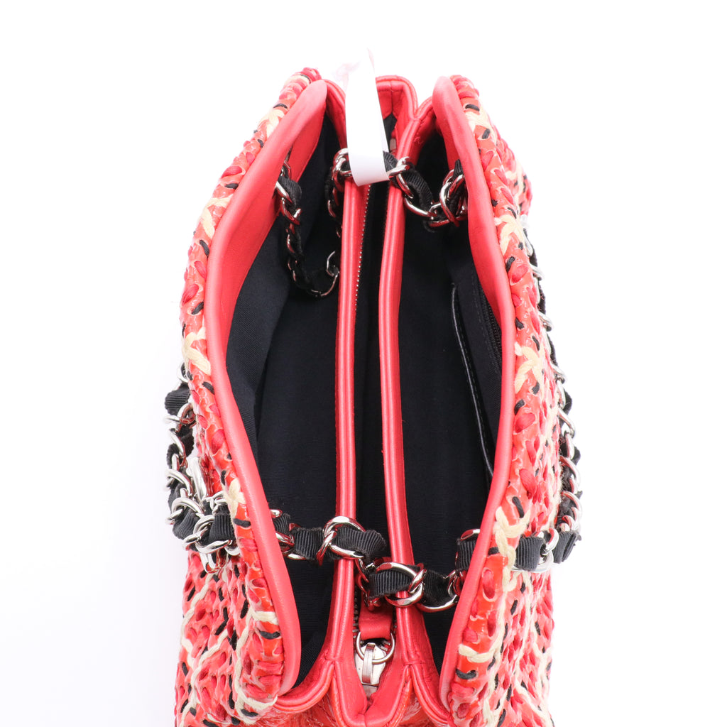 Patent Hand Embroidered Just Mademoiselle Red Twins For Gisel